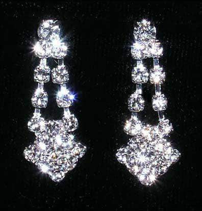 #14177 - Diamond Tips Drop Earring (Limited Supply)
