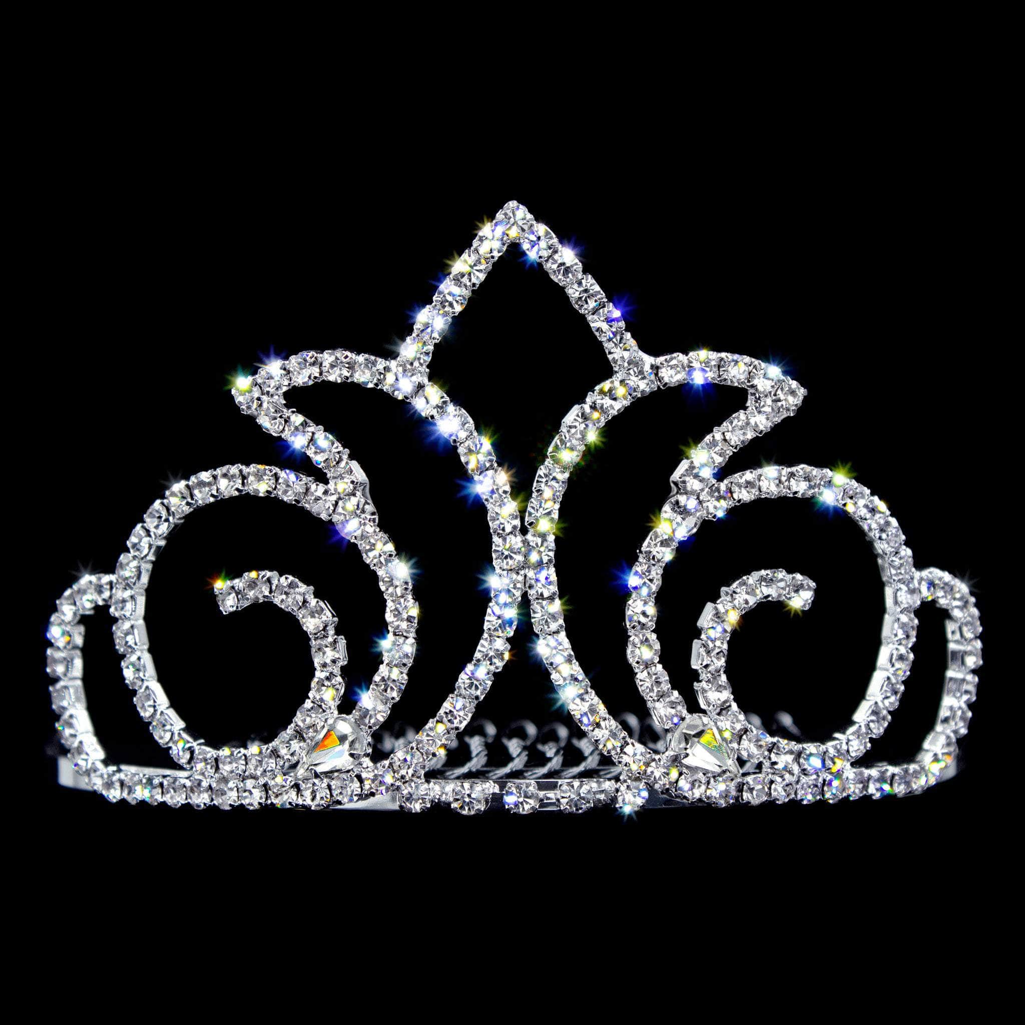 #14837 - Radiant Crown Frontal Comb WTS