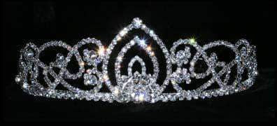 #15439 Living Orchid Tiara - 2"