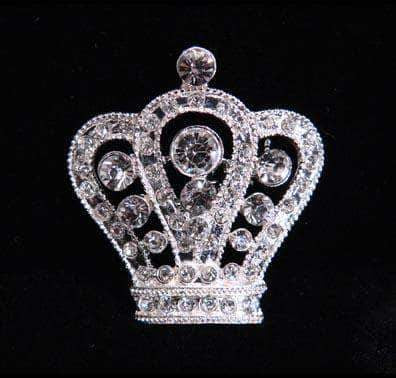 #16064 - Regal Crown Pin - 1.5" Tall (Limited Supply)