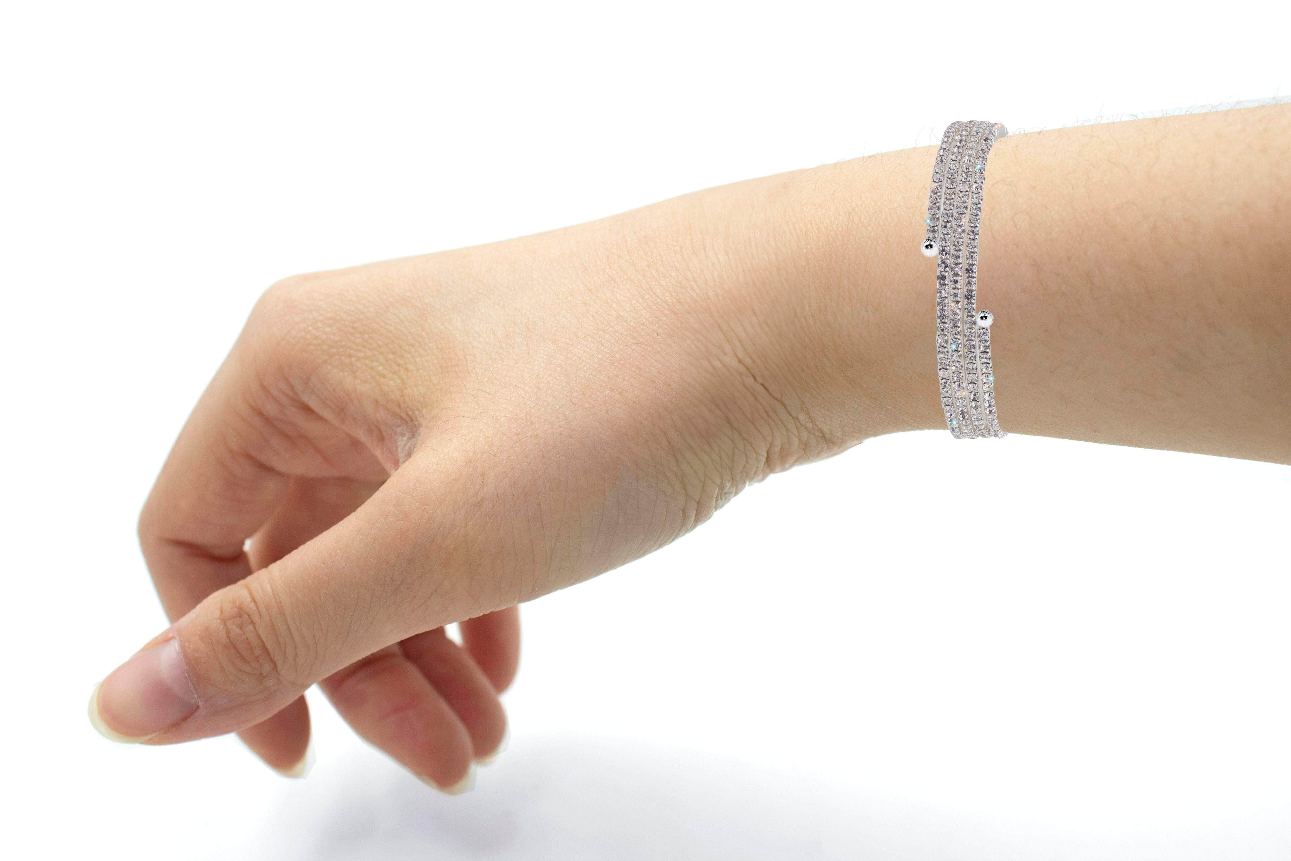 #16071 - Extra Fine Coil Bracelet - Image 3