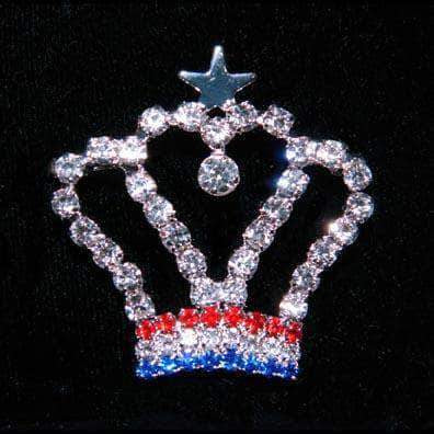 #16171 USA Crown Pin