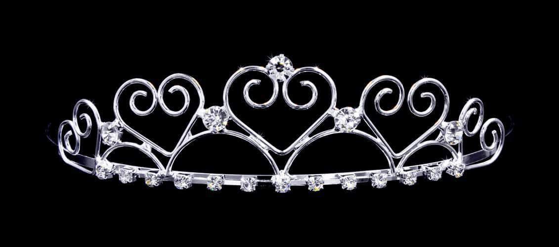 #16183 - Queen of Hearts Wire Tiara