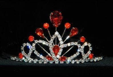 #16260HYACINTH- Maus Tiara 2.25" - Hyacinth