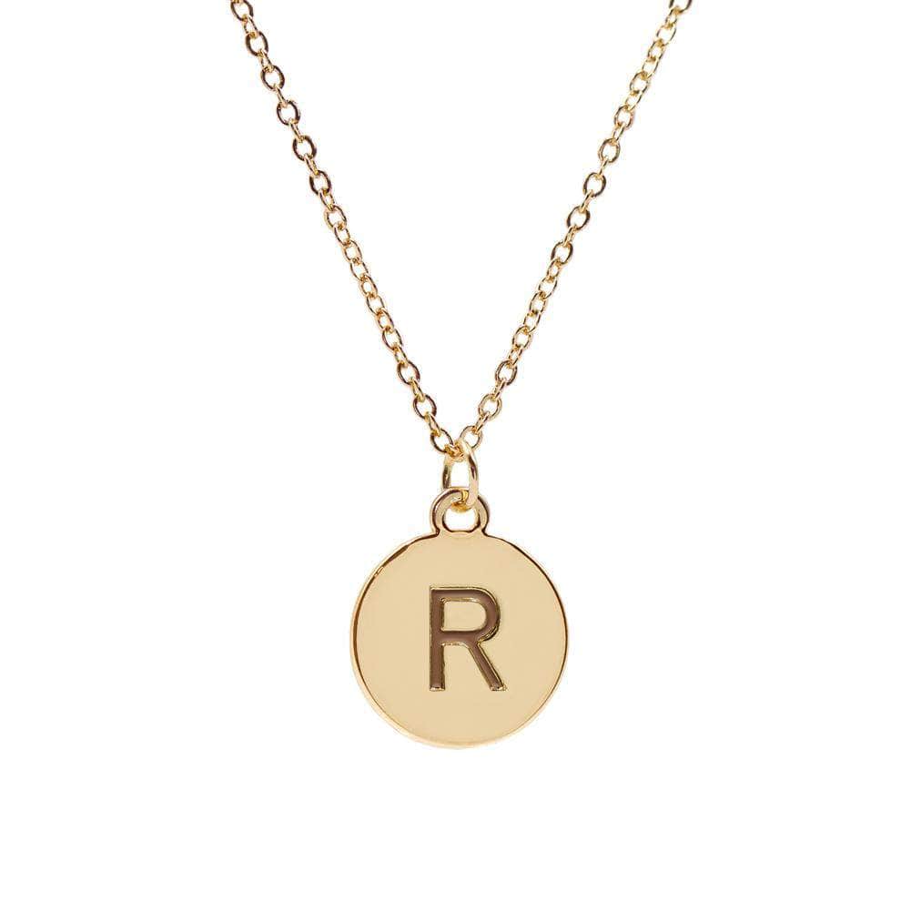 #16430G - Weiss Initial Necklace Available in Any Letter of the Alphabet - Adjustable from 18"-21" - Image 21