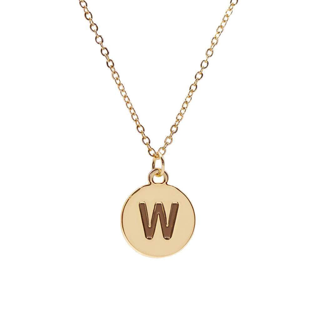 #16430G - Weiss Initial Necklace Available in Any Letter of the Alphabet - Adjustable from 18"-21" - Image 26