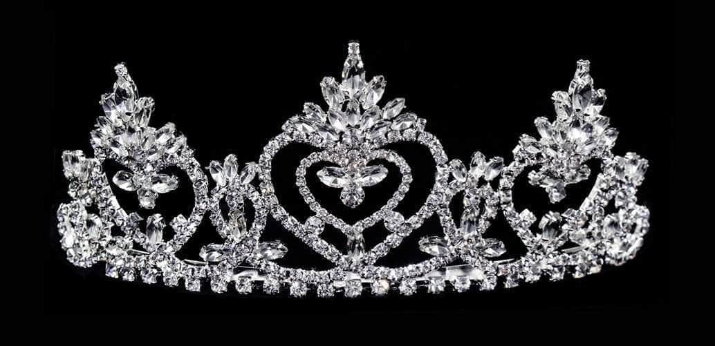 #16489 - Pageant Praise 2.5" Tiara with Combs