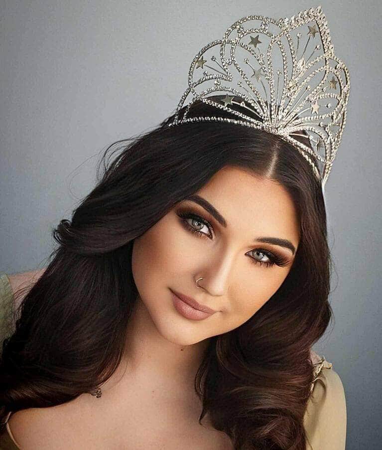 #16800 Radiant Starburst Tiara with Combs - 5.25" - Image 2