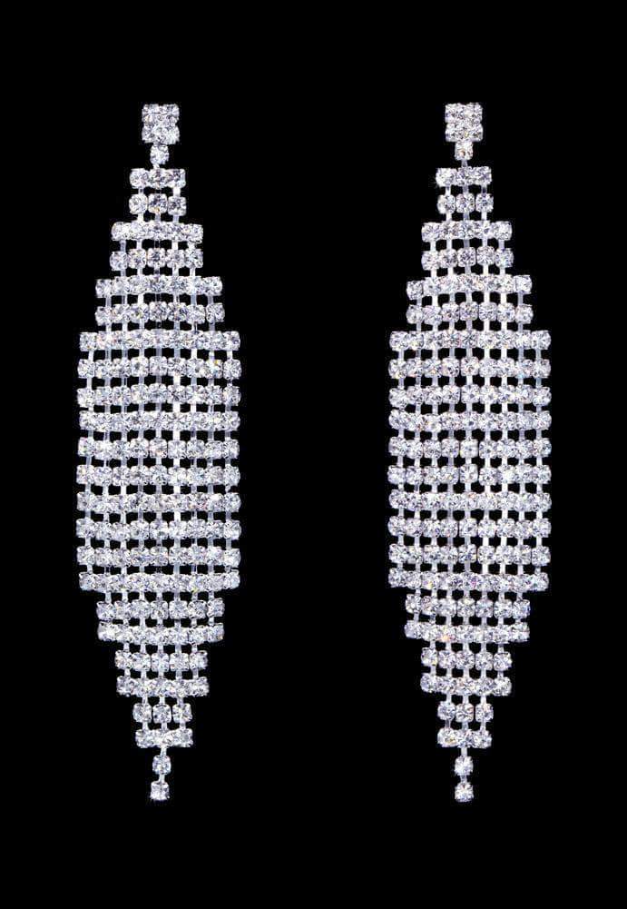 #17065 - Lattice Fringe Earrings - 3" (Limited Supply)