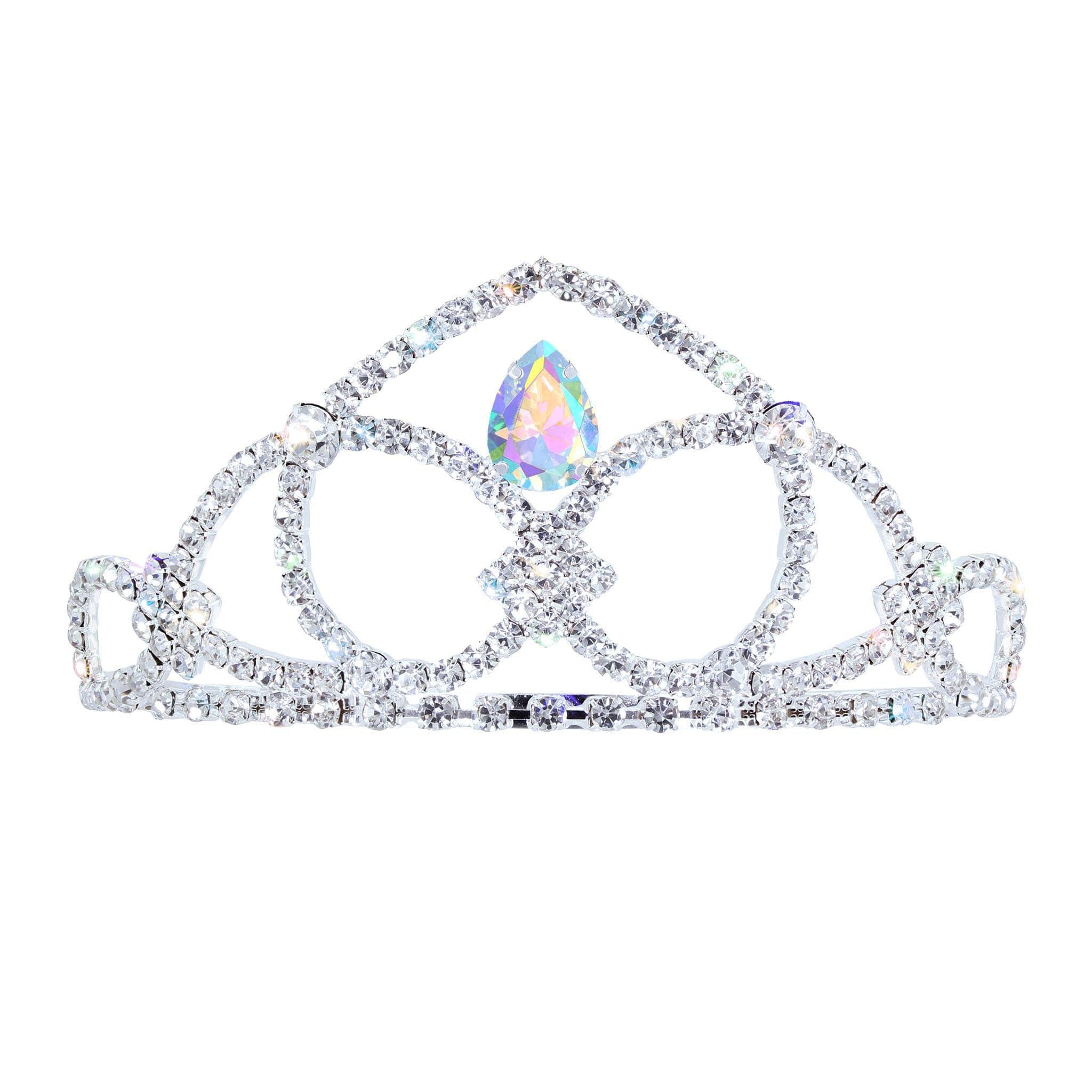 #17611 - The Prima Tiara - 2.5" Tall with combs - Image 3