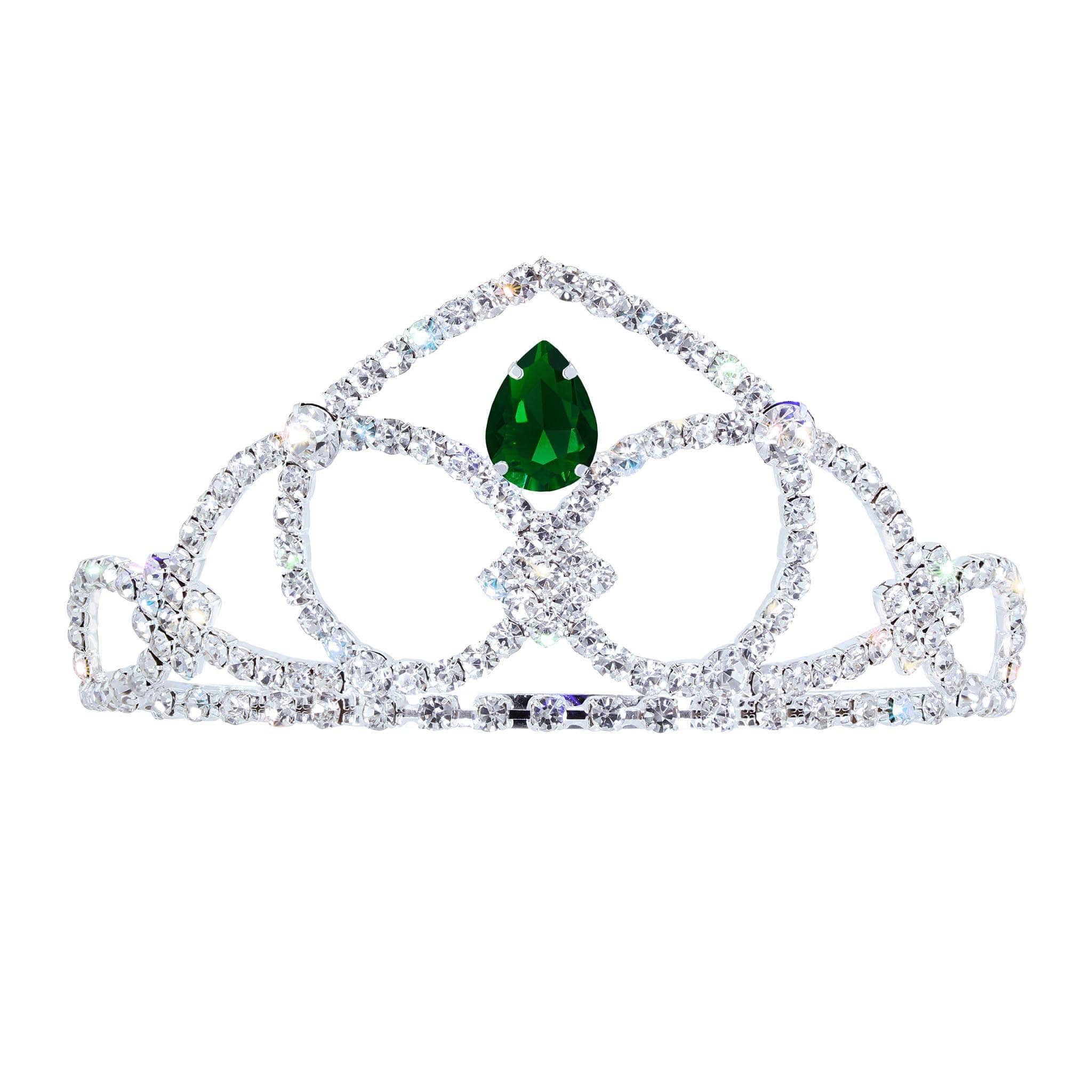 #17611 - The Prima Tiara - 2.5" Tall with combs - Image 4