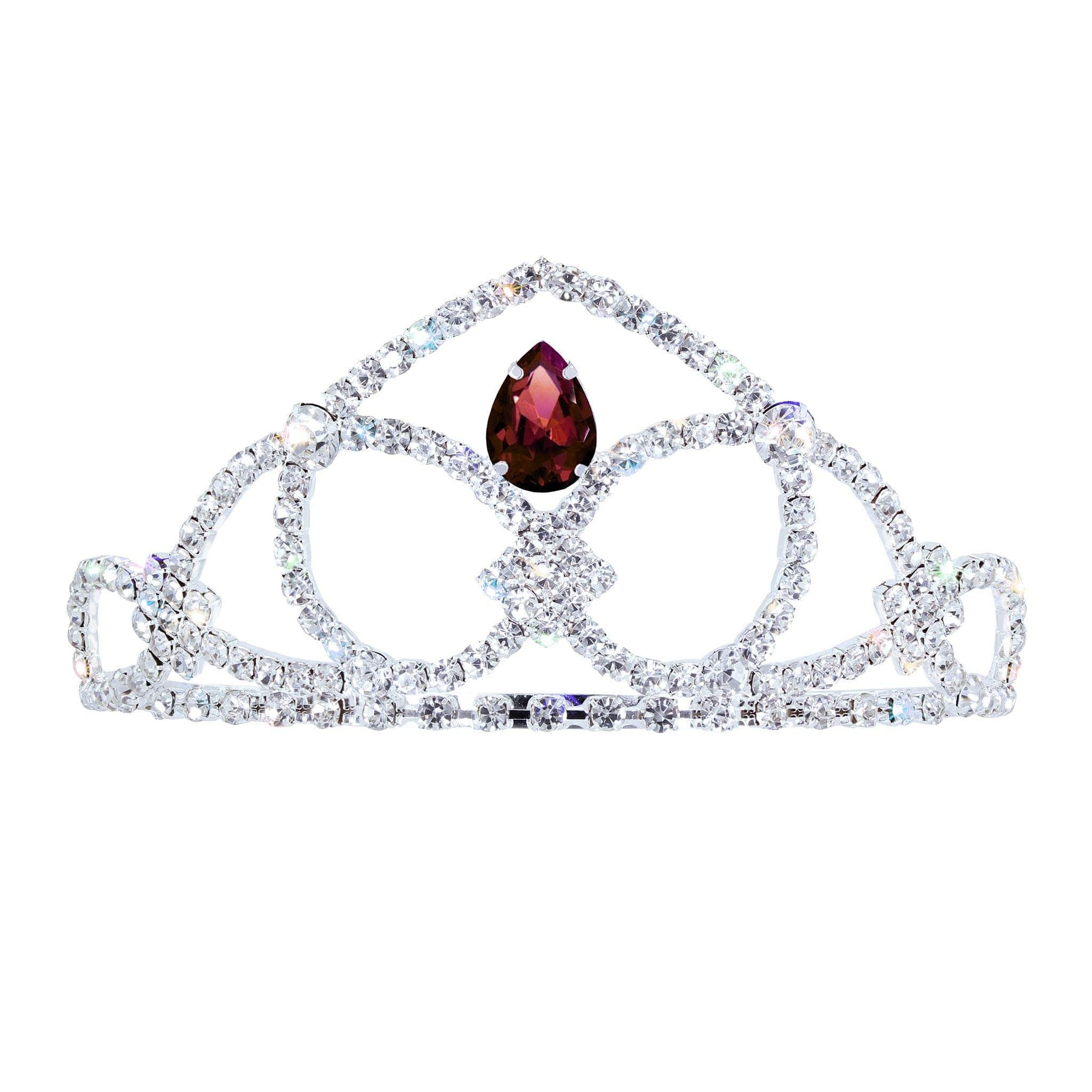 #17611 - The Prima Tiara - 2.5" Tall with combs - Image 7