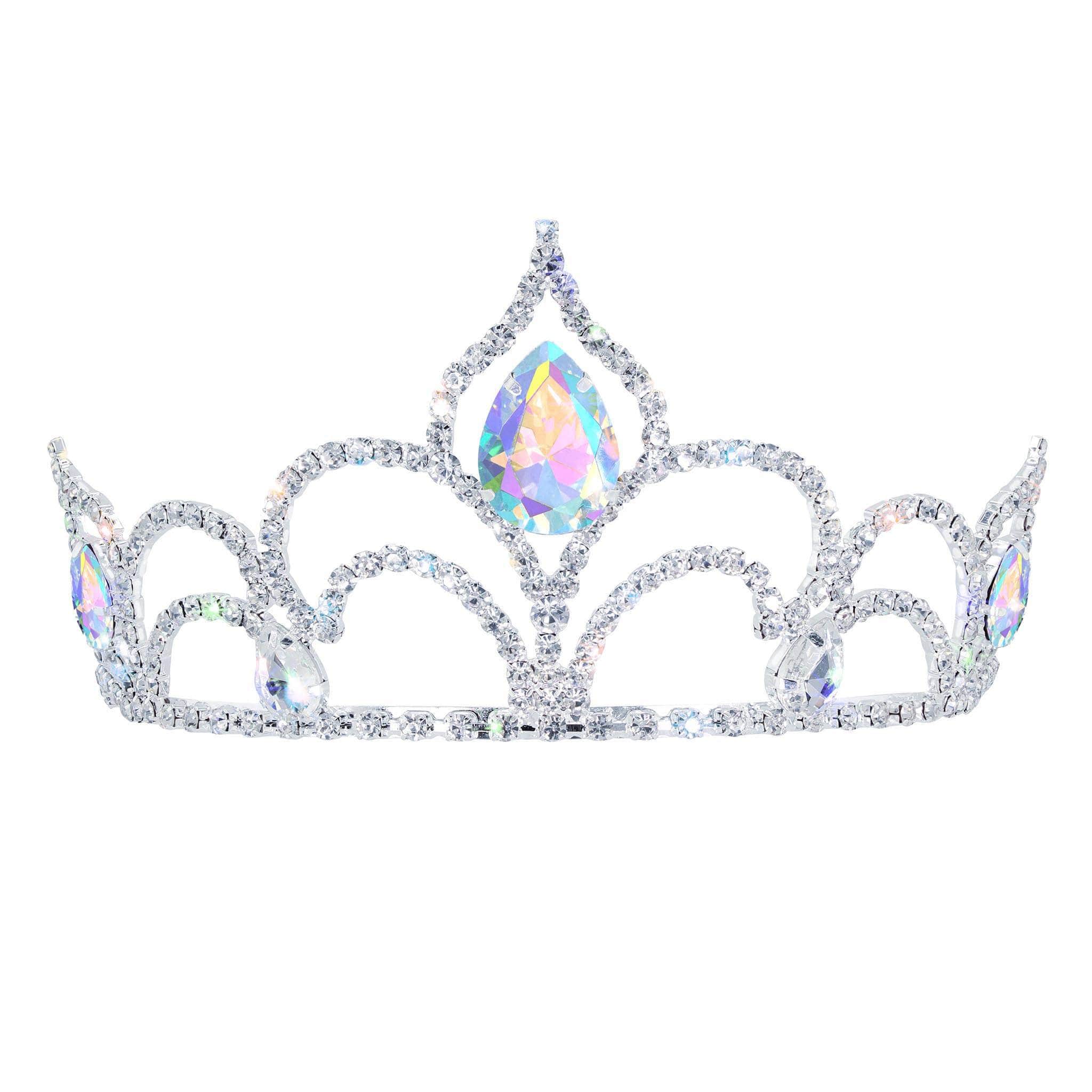 #17614- The Amour Tiara with Combs - 3" Tall - Image 3