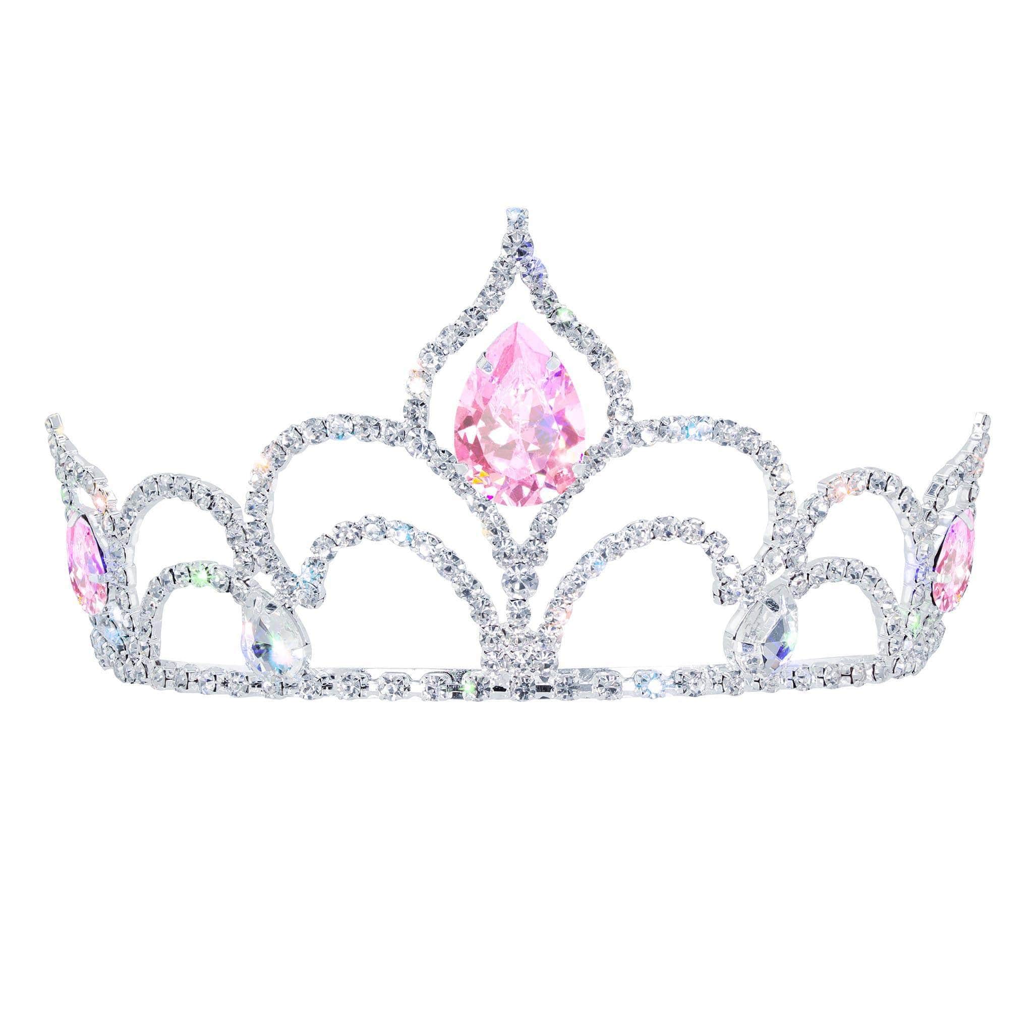 #17614- The Amour Tiara with Combs - 3" Tall - Image 4